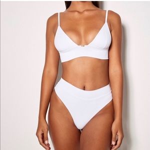 Gooseberry White Bikini Set